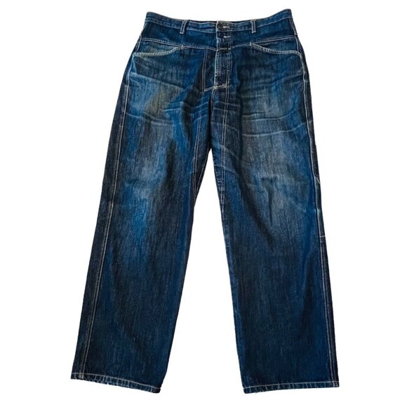 Girbaud Jeans Marithe Francois Knife Pocket Brand X Mens 38 x 31 Baggy